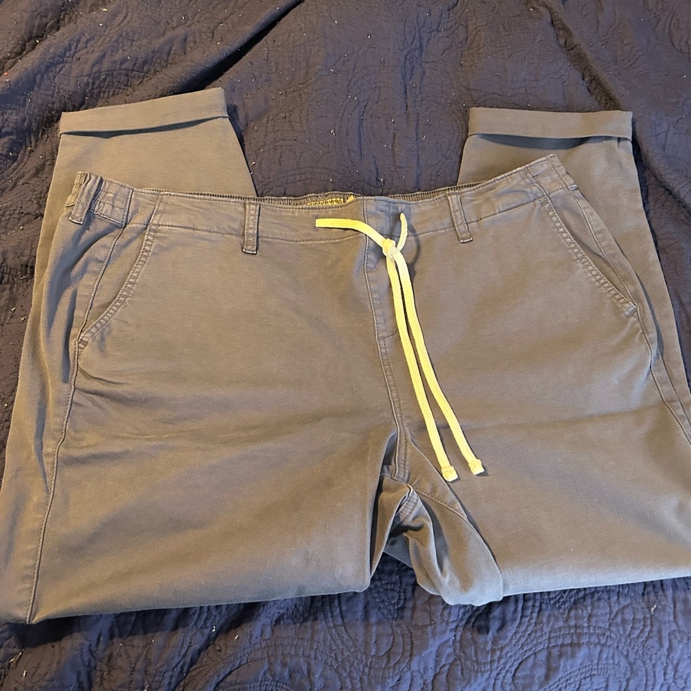 Torrid -Navy chino crop pants - Size 3R
